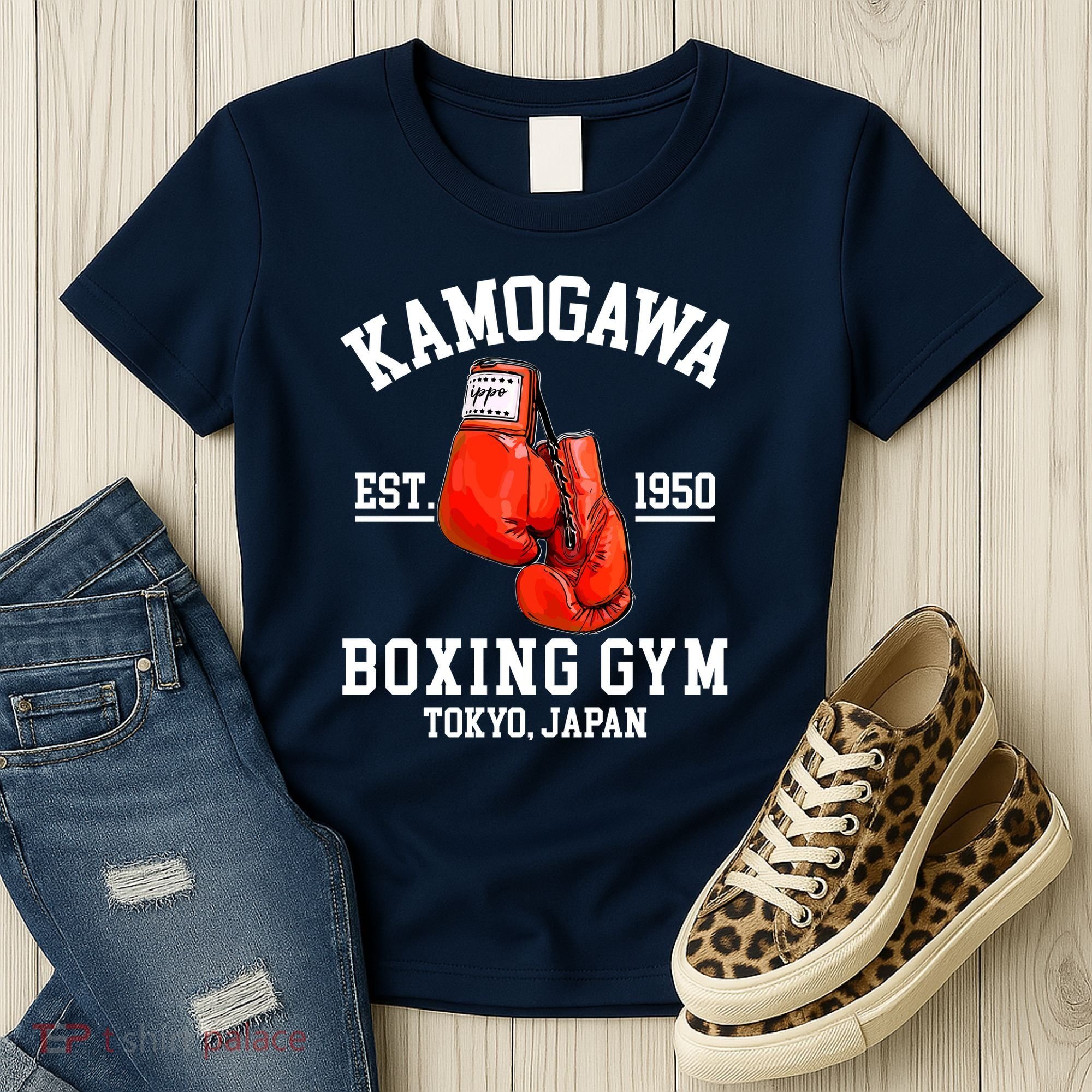 Retro Kamogawa Boxing Gym EST. 1950 Women's T-Shirt