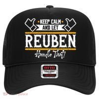 Reuben Keep Calm And Let Reuben Handle That Cute Gift Hat thumb 0