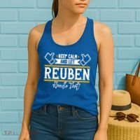 Reuben Keep Calm And Let Reuben Handle That Cute Gift Women's Tank Top thumb 2