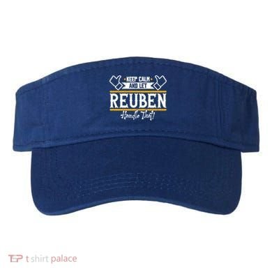 Reuben Keep Calm And Let Reuben Handle That Cute Gift Visor