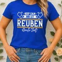 Reuben Keep Calm And Let Reuben Handle That Cute Gift Women's T-Shirt thumb 2