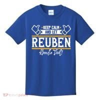 Reuben Keep Calm And Let Reuben Handle That Cute Gift Kids T-Shirt thumb 0