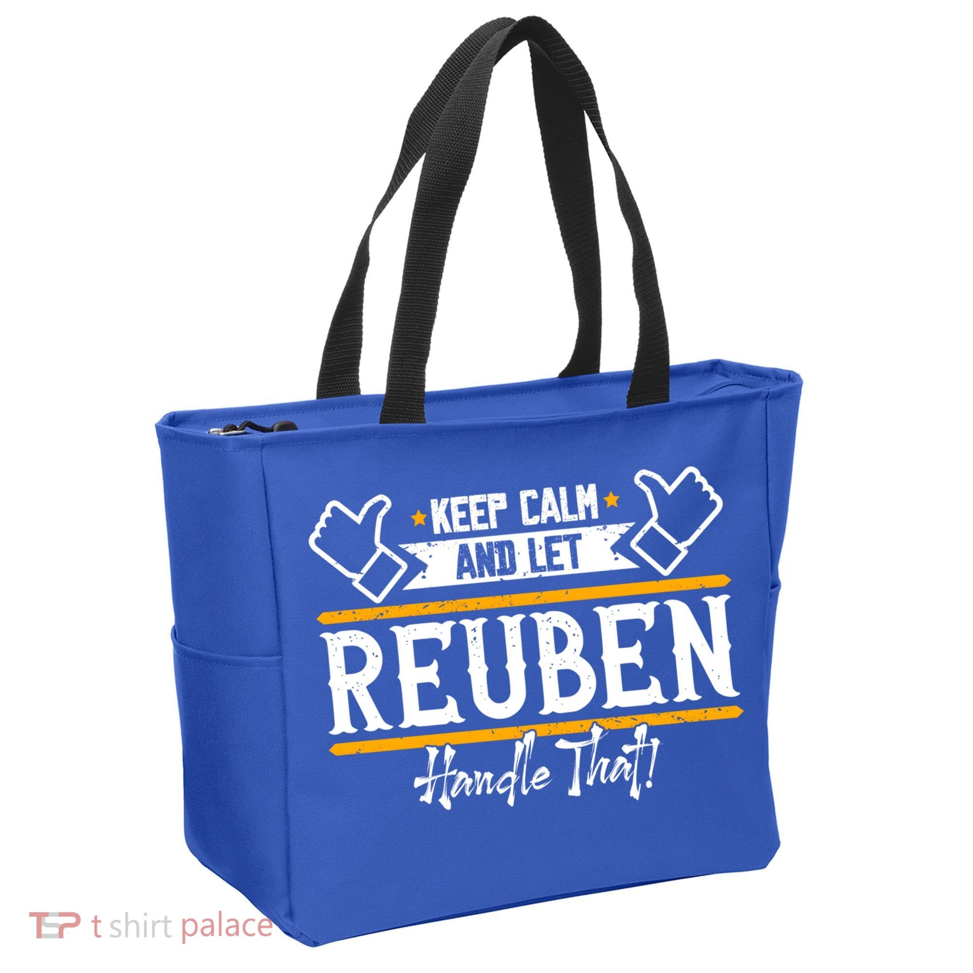 Reuben Keep Calm And Let Reuben Handle That Cute Gift Tote Bag