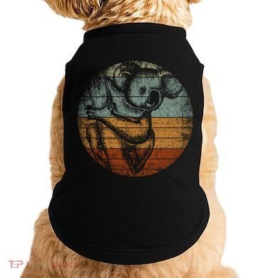 Retro Koala Great Gift Doggie Tank