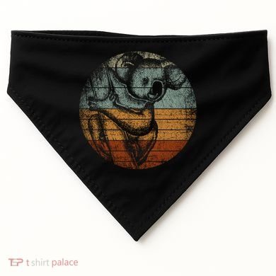 Retro Koala Great Gift USA-Made Doggie Bandana