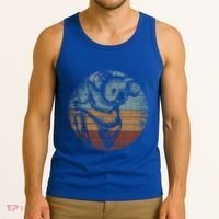 Retro Koala Great Gift Tank Top thumb 3
