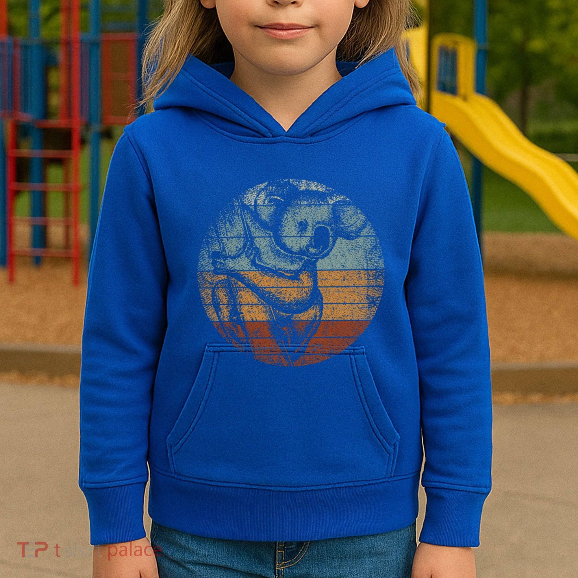 Retro Koala Great Gift Kids Hoodie