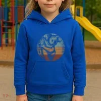 Retro Koala Great Gift Kids Hoodie thumb 3