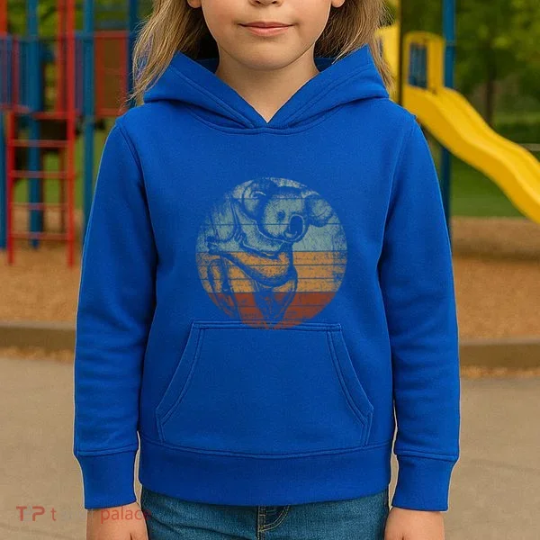 Retro Koala Great Gift Kids Hoodie