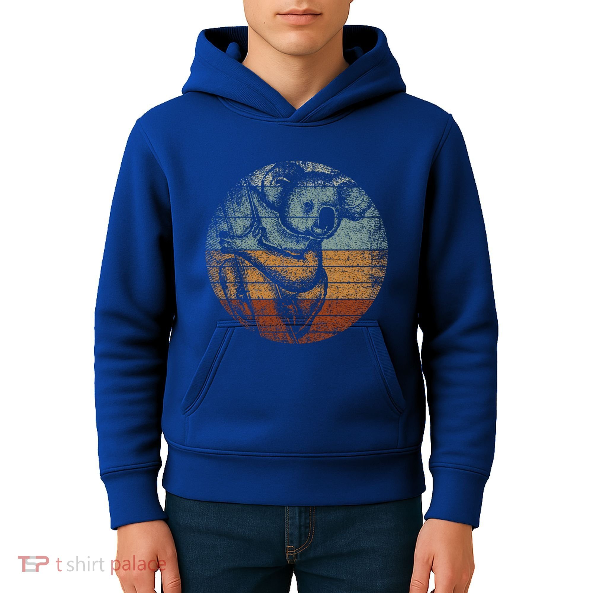 Retro Koala Great Gift Kids Hoodie
