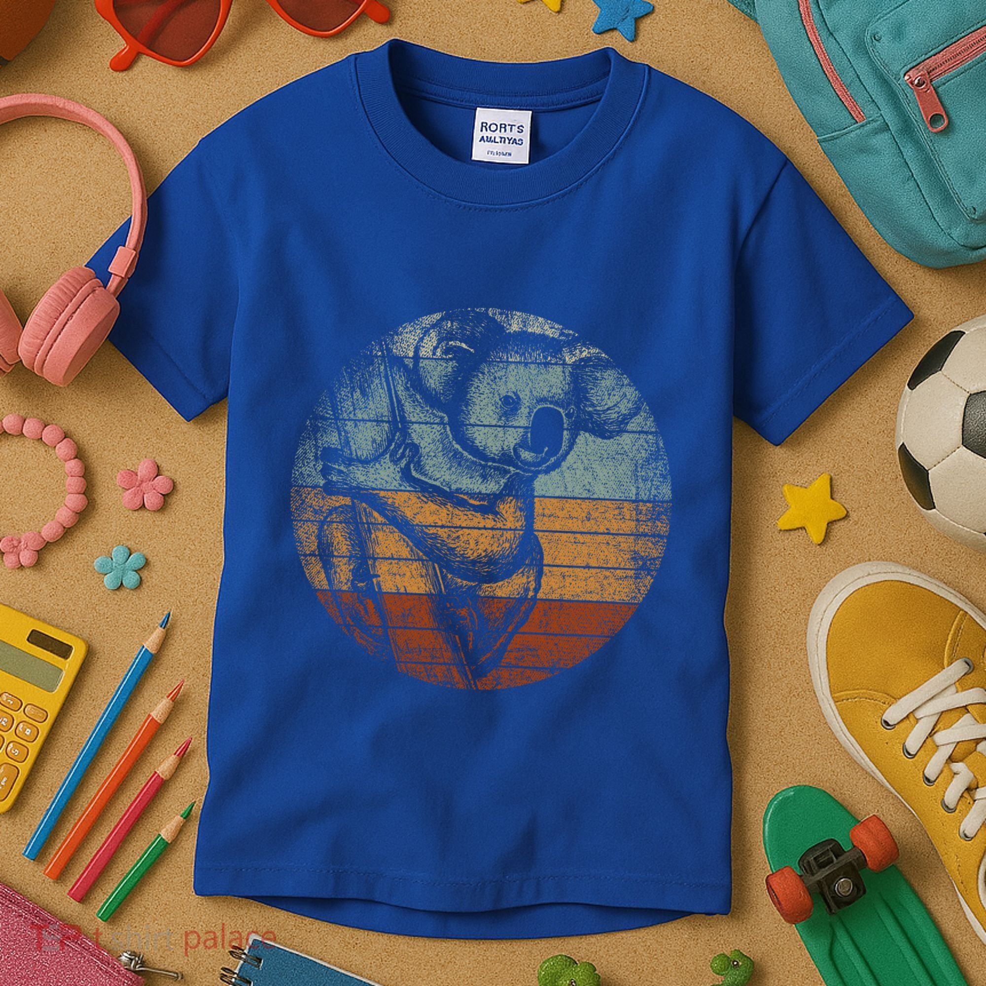 Retro Koala Great Gift Kids T-Shirt