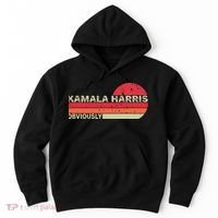Retro Kamala Harris Obviously Harris Obviously Hoodie thumb 0