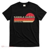 Retro Kamala Harris Obviously Harris Obviously T-Shirt thumb 0