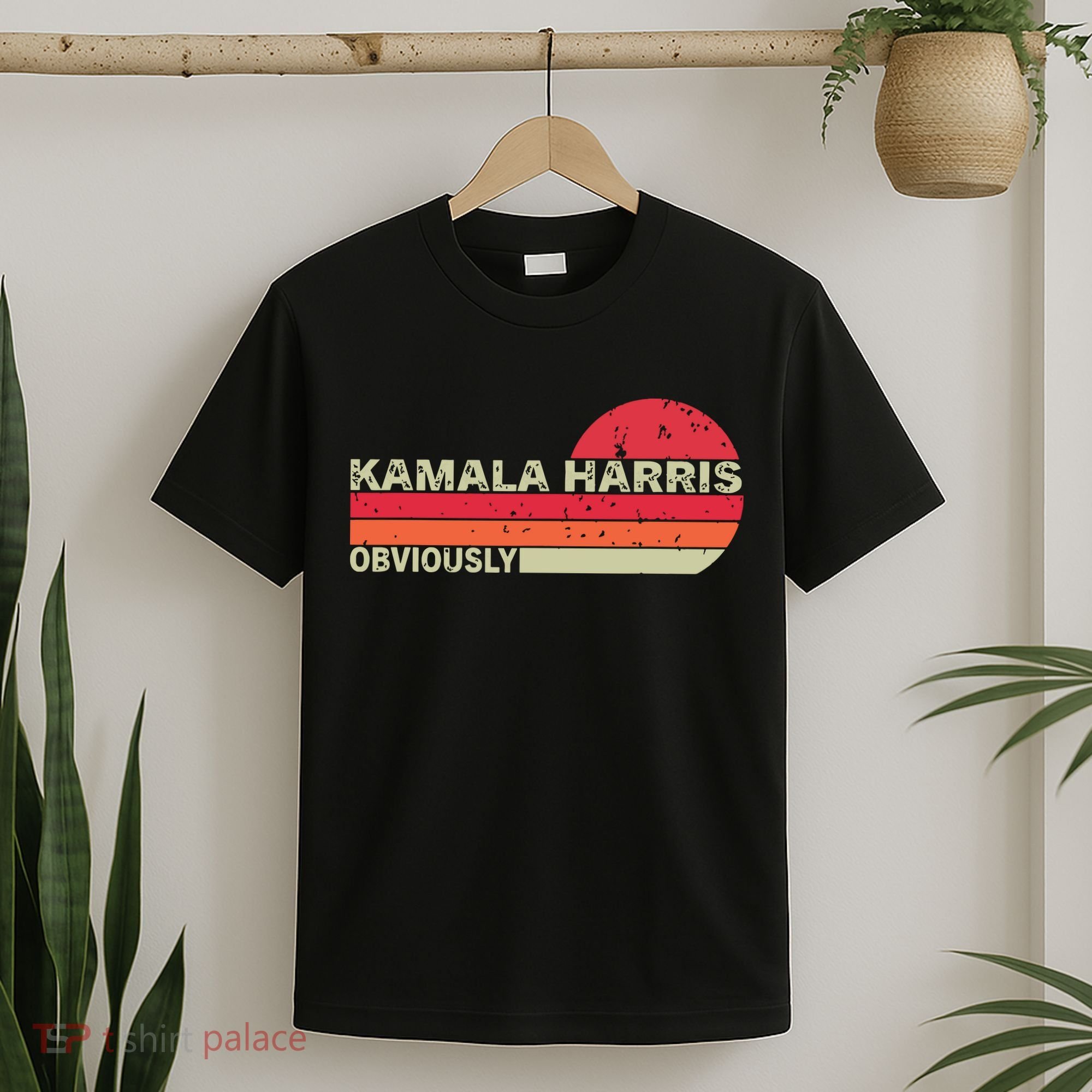 Retro Kamala Harris Obviously Harris Obviously T-Shirt