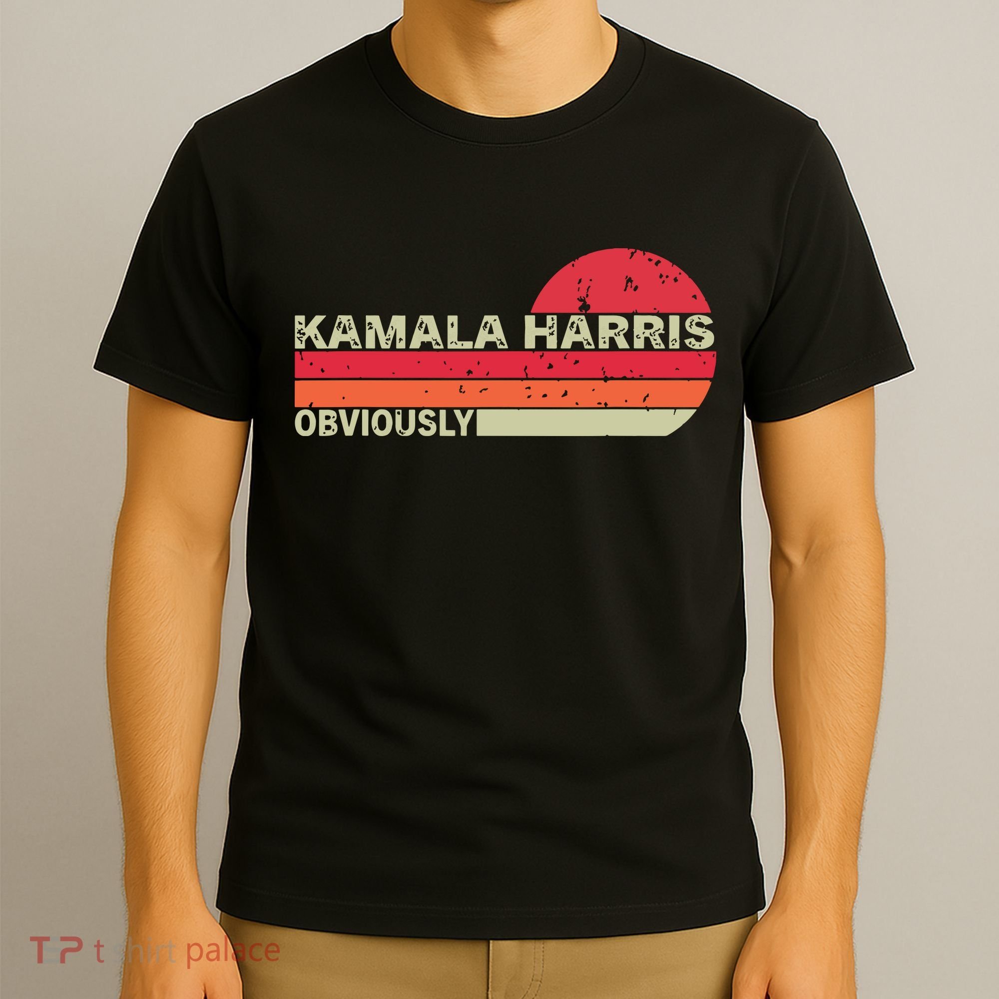 Retro Kamala Harris Obviously Harris Obviously T-Shirt