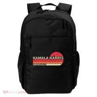 Retro Kamala Harris Obviously Harris Obviously Backpack thumb 0