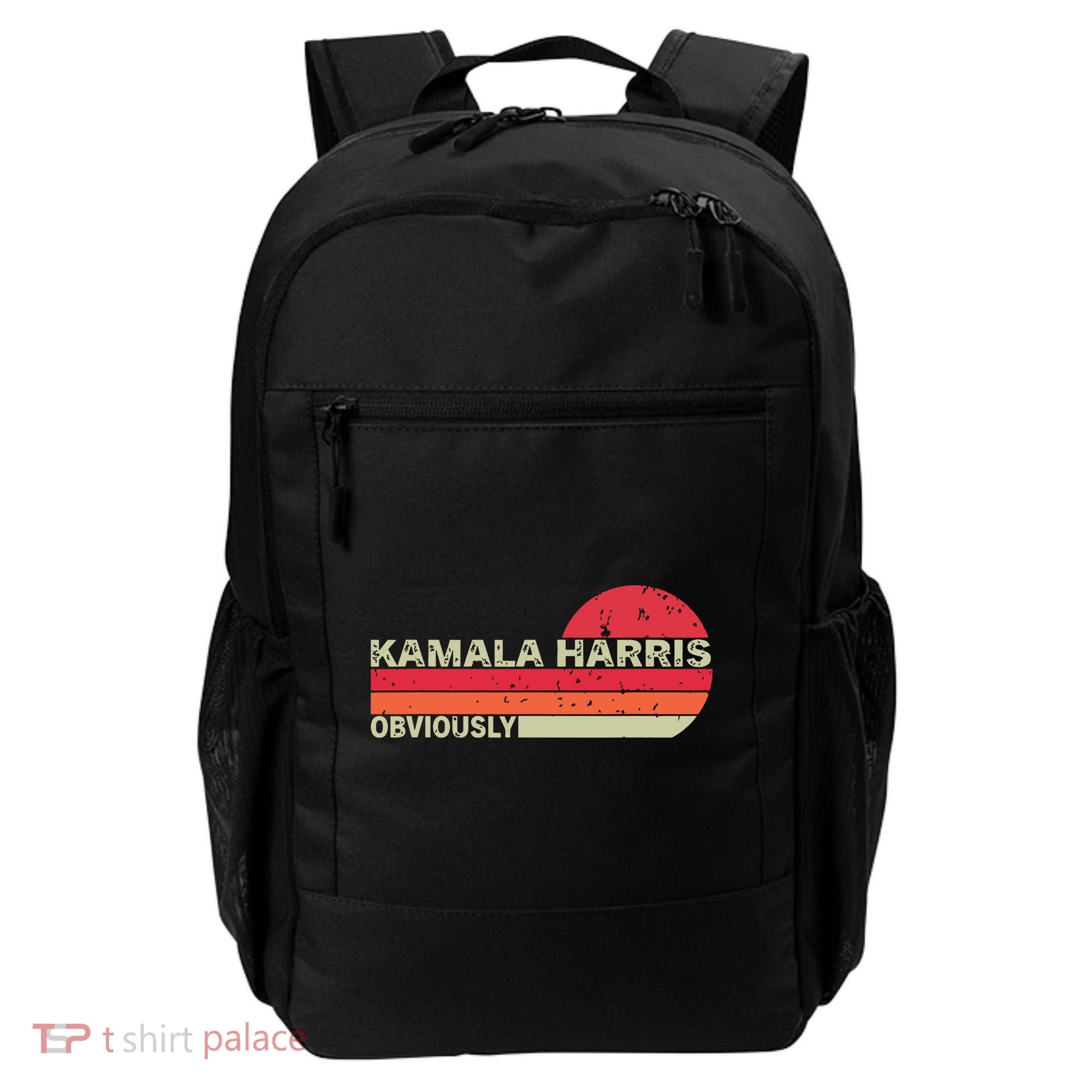 Retro Kamala Harris Obviously Harris Obviously Backpack