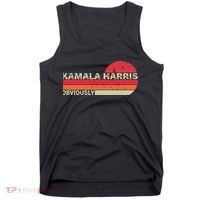 Retro Kamala Harris Obviously Harris Obviously Tank Top thumb 0