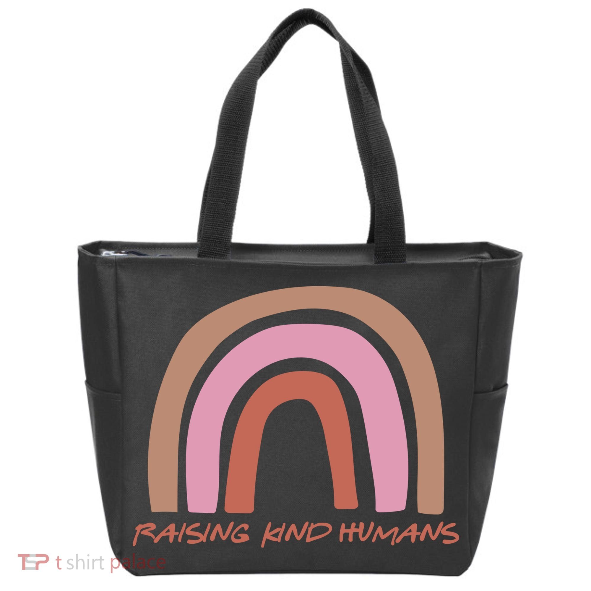 Raising Kind Humans Rainbow Tote Bag