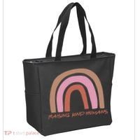 Raising Kind Humans Rainbow Tote Bag thumb 2