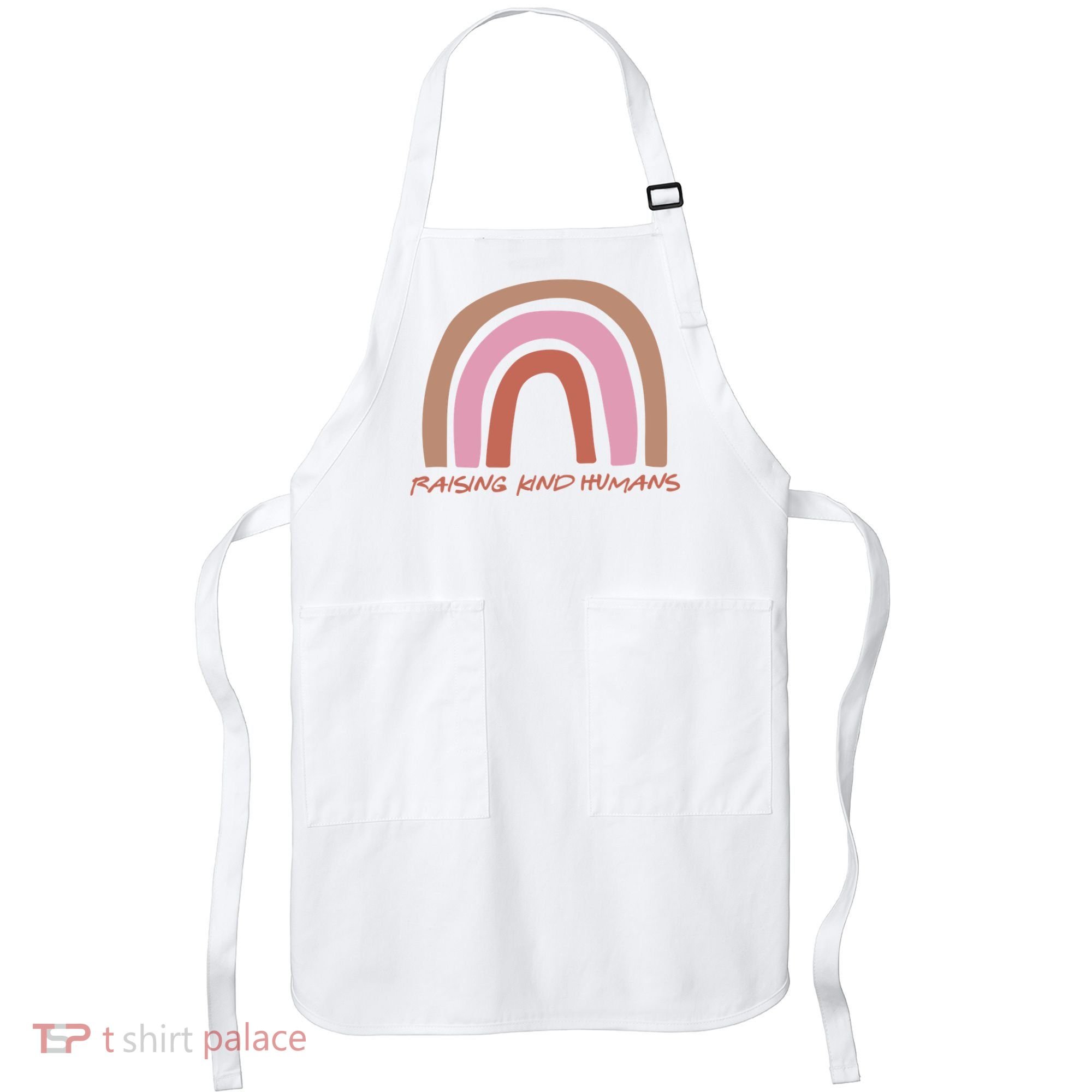 Raising Kind Humans Rainbow Apron