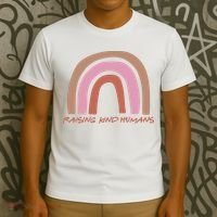 Raising Kind Humans Rainbow T-Shirt thumb 3
