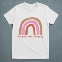 Raising Kind Humans Rainbow T-Shirt thumb 5