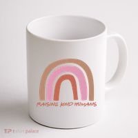 Raising Kind Humans Rainbow Coffee Mug thumb 1