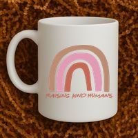 Raising Kind Humans Rainbow Coffee Mug thumb 2
