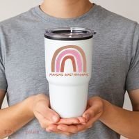 Raising Kind Humans Rainbow Tumbler thumb 2