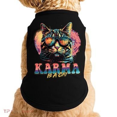 Retro Karma Is A Cat Doggie Tank