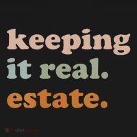Retro Keeping It Real Estate Broker Agent Seller Realtor Women's Tank Top thumb 5