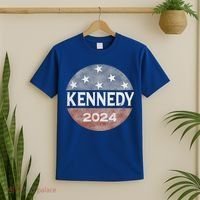 Robert Kennedy Jr 2024 President Vintage USA Flag T-Shirt thumb 2