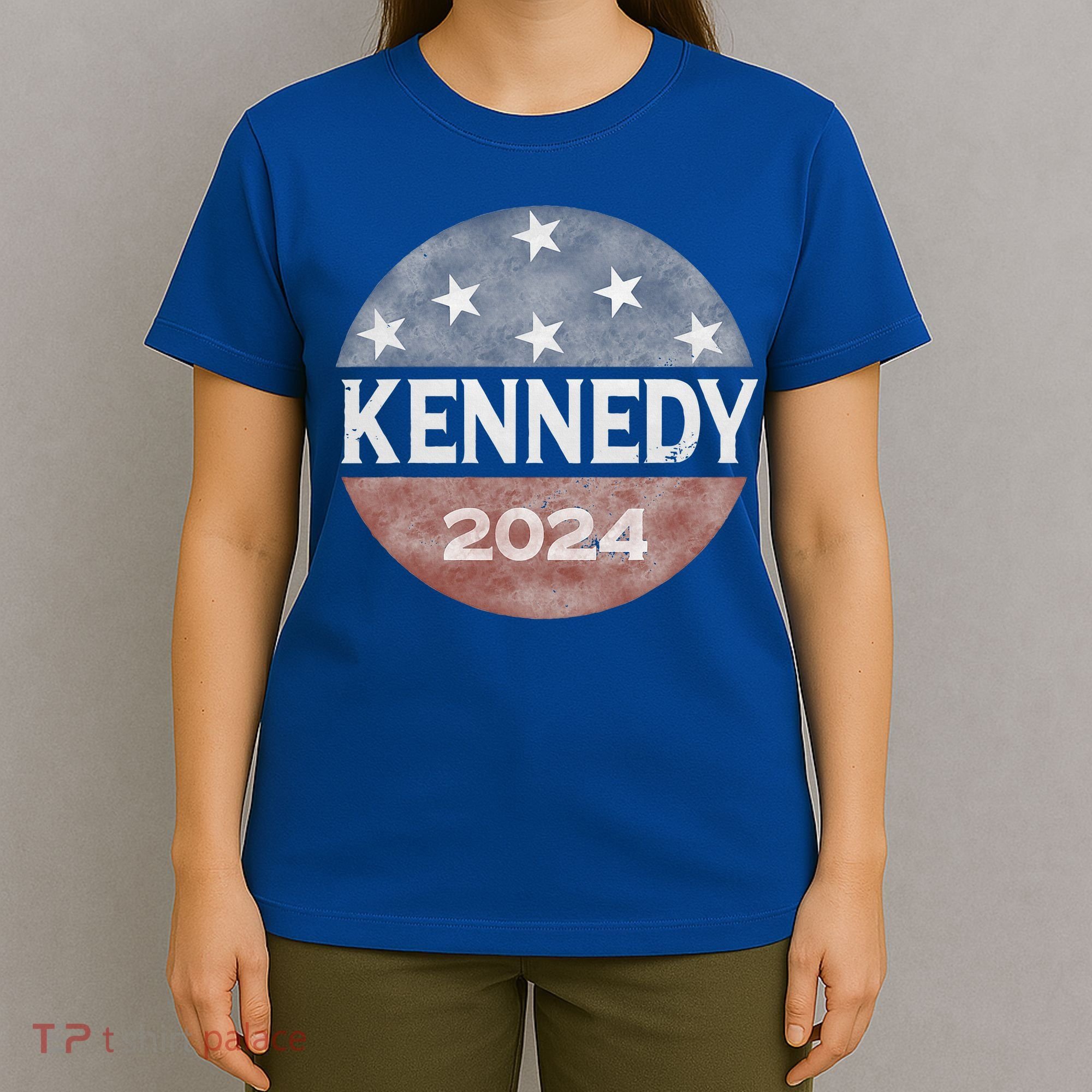 Robert Kennedy Jr 2024 President Vintage USA Flag T-Shirt