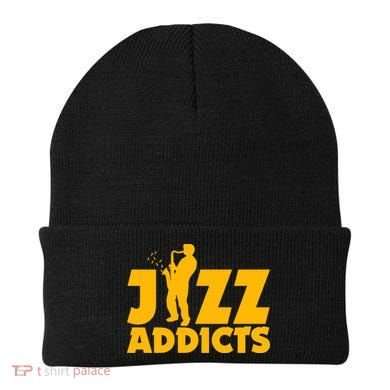 Robert Komaniecki Jazz Addicts With Saxophone Beanie