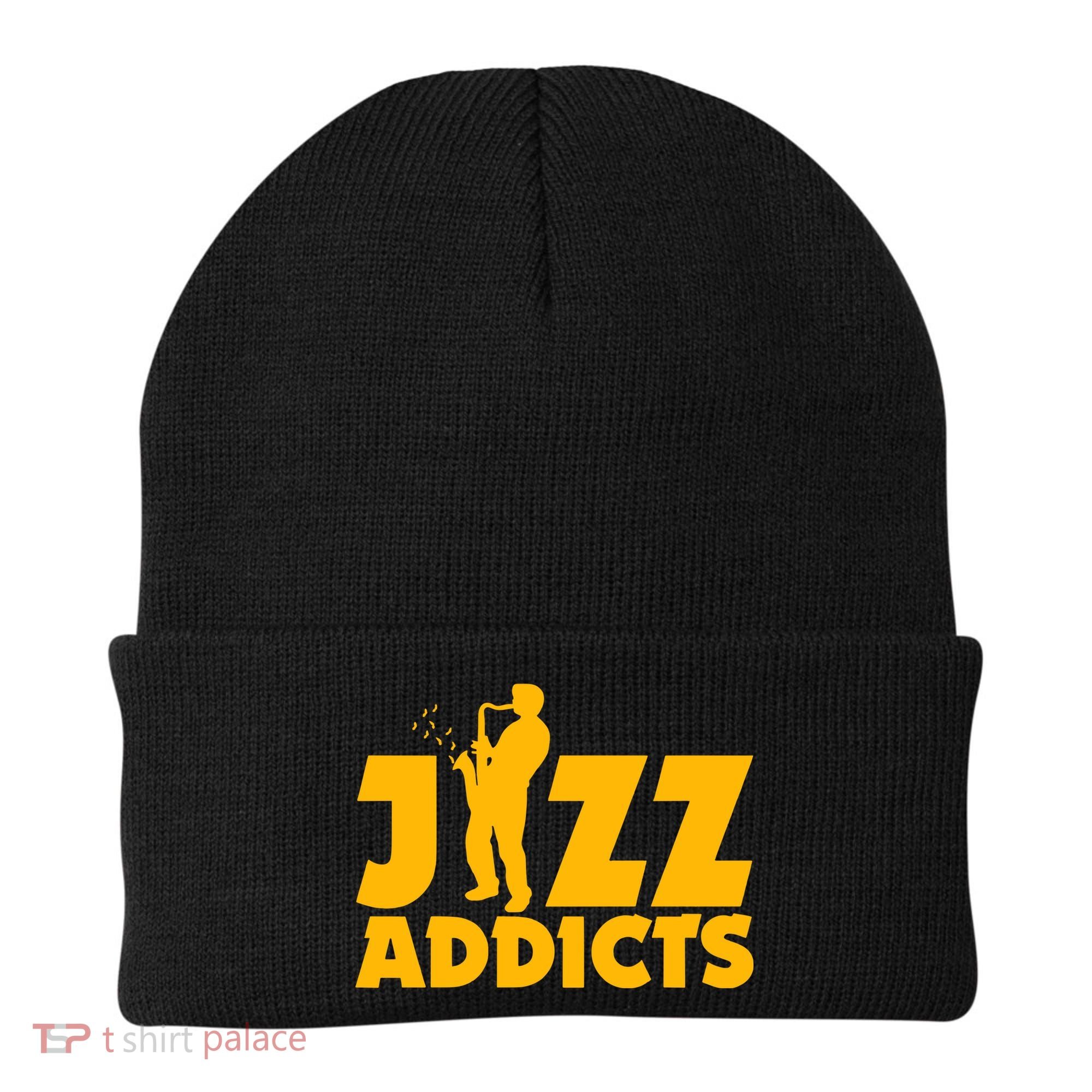 Robert Komaniecki Jazz Addicts With Saxophone Beanie
