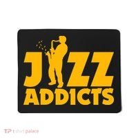 Robert Komaniecki Jazz Addicts With Saxophone Mousepad thumb 0