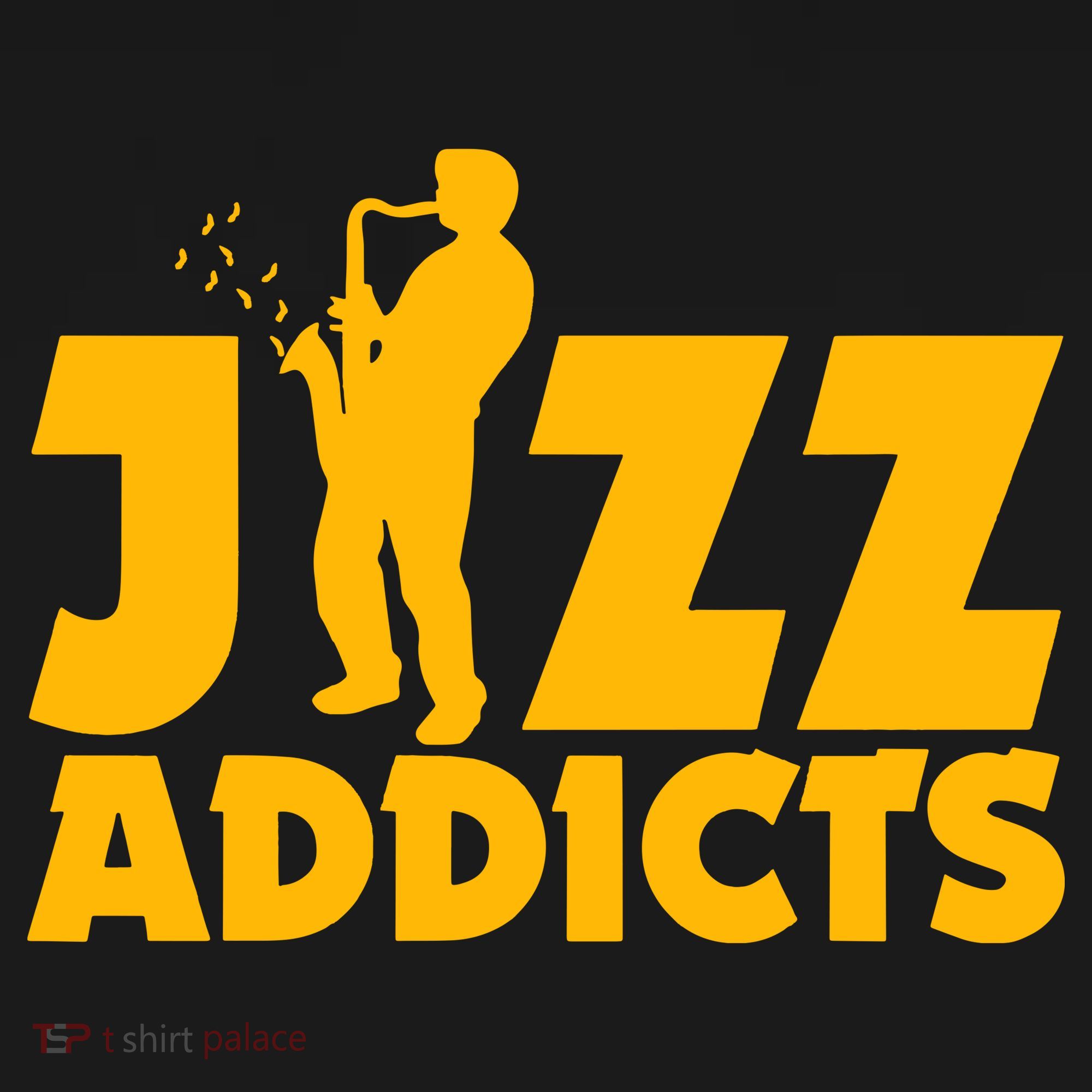 Robert Komaniecki Jazz Addicts With Saxophone Mousepad
