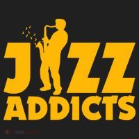 Robert Komaniecki Jazz Addicts With Saxophone Hat thumb 2