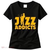 Robert Komaniecki Jazz Addicts With Saxophone Women's T-Shirt thumb 0