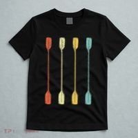 Retro Kayak Kayaking Paddling Vintage T-Shirt thumb 5