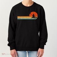 Retro Kayak Kayaking Paddling Women's Sweatshirt thumb 0