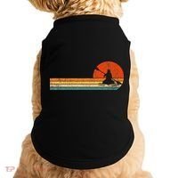 Retro Kayak Kayaking Paddling Doggie Tank thumb 0