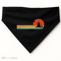 Retro Kayak Kayaking Paddling USA-Made Doggie Bandana thumb 0