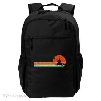 Retro Kayak Kayaking Paddling Backpack