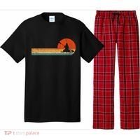Retro Kayak Kayaking Paddling Pajama Set thumb 0