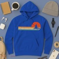 Retro Kayak Kayaking Paddling Hoodie thumb 3