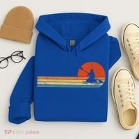 Retro Kayak Kayaking Paddling Hoodie thumb 4