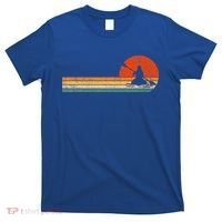 Retro Kayak Kayaking Paddling T-Shirt thumb 0