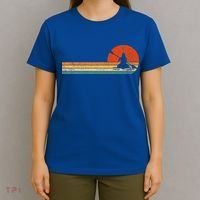 Retro Kayak Kayaking Paddling T-Shirt thumb 4